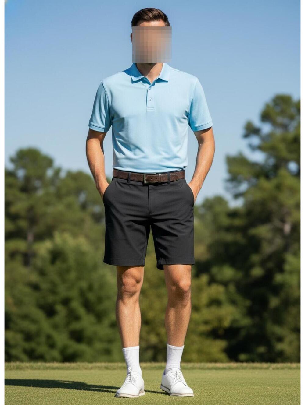 Golf Shorts All in Motion Black Size 38